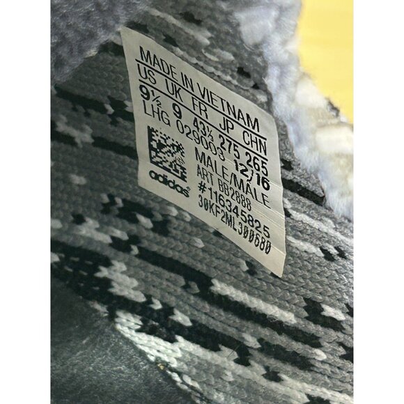 Adidas NMD R1 Primeknit Tri-color White Glitch Camo Athletic Shoes Mens Size 9.5 - Picture 7 of 8